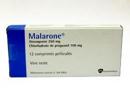 Malerone, Malaria